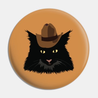 Cowboy Cat Pin