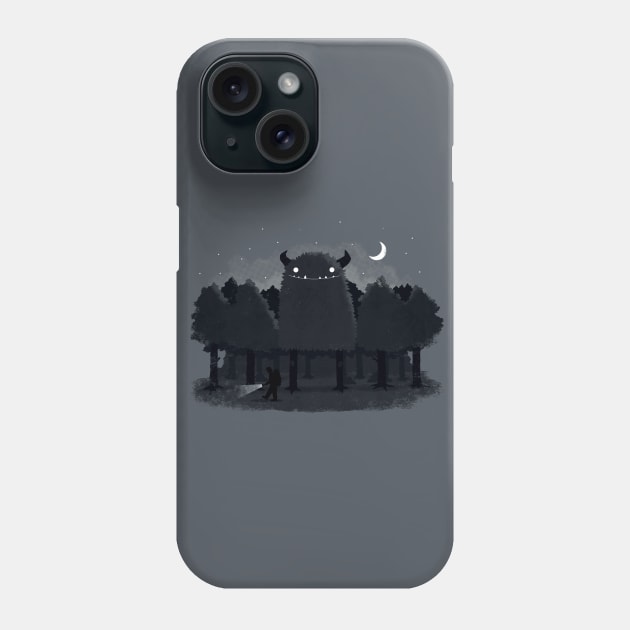 Monster Hunting Phone Case by DinoMike