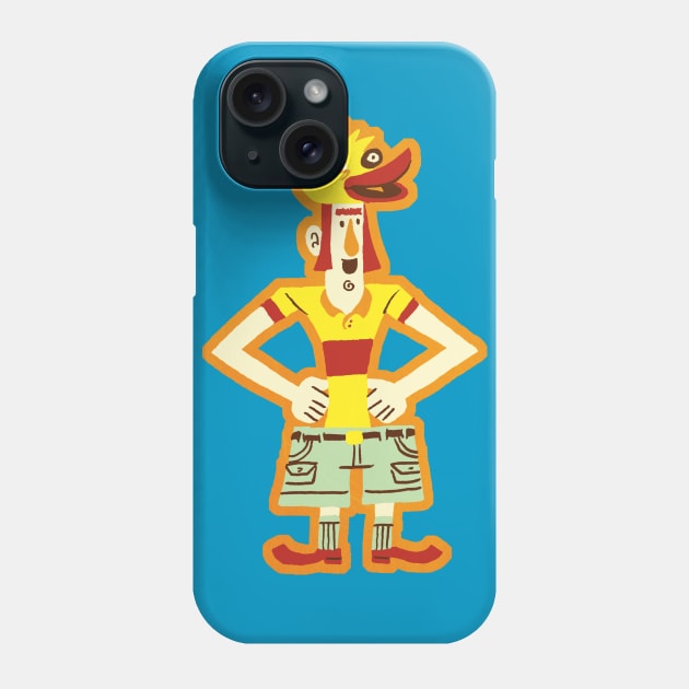 Duck Hat Phone Case by washburnillustration