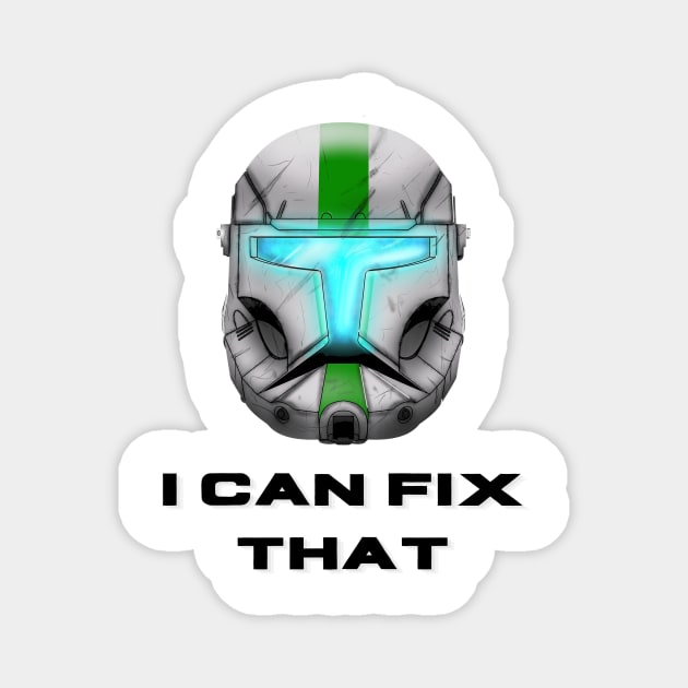 I can "Fix" that Commando Fixer shirt Magnet by Cmmndo_Sev