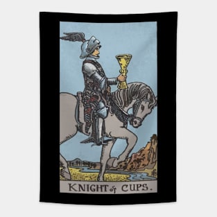 Tarot Card = Knight of Cups Tapestry