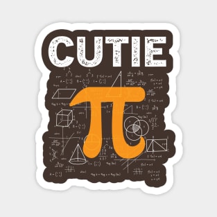 Happy Pi Day Mathematic Math Teacher Leopard Rainbow Magnet