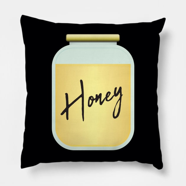 Honey Jar Pillow by DPattonPD