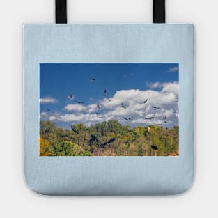 Migrating Turkey Vultures Tote