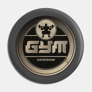 Gym Session Pin