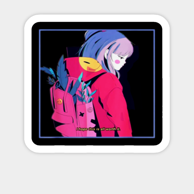 Aesthetic Sad Anime Girl Japanese Lofi Hip Hop Waifu Gift Aesthetic Sad Anime Girl Japanese Lofi Sticker Teepublic Uk Well look no further, because for this list we're ranking the saddest anime of all time. teepublic