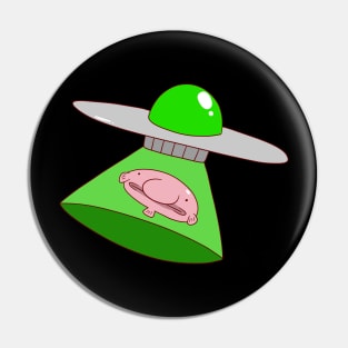 Blobfish Alien Abduction Pin