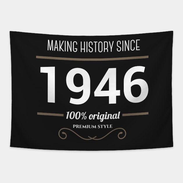 Making history since 1946 Tapestry by JJFarquitectos