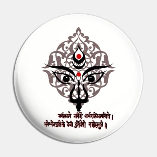 Durga : Abstract Design Pin