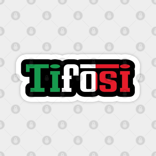 Tifosi - Italian Flag Magnet by funkymonkeytees