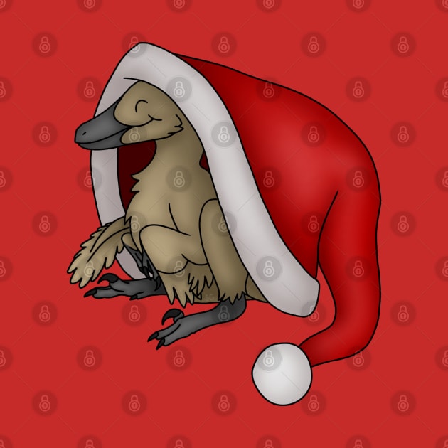 Wishing You a Dino-Mite Christmas! by saradrawspaleo