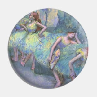 Dancers in the Wings by Edgar Degas Pin