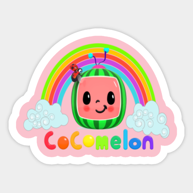 Cocomelon Kids Song Cocomelon Kids Songs Sticker Teepublic Cocomelon edible image cupcake cookie topper. cocomelon kids song