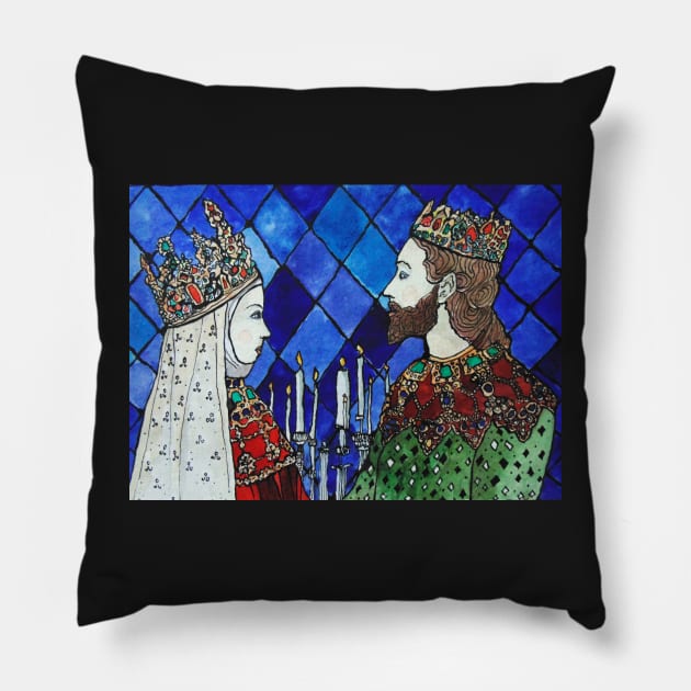 Middle ages Pillow by Kuhtina