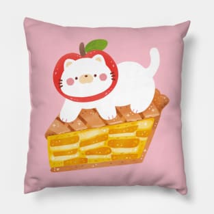 Apple Pie Kitty Pillow