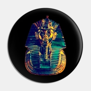 Mask of Tutankhamun Polypaint Pin