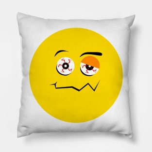 Emoji - Chorny face Pillow