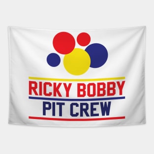 Ricky Bobby Pit Crew Tapestry