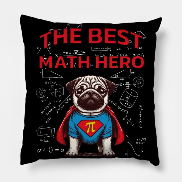 Inspirational Gift For A Math Lover Pillow by mieeewoArt