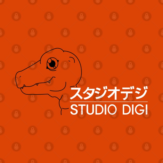 Studio Digi - Agumon by LAMBZILLA