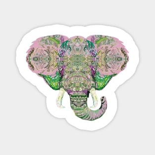 Pink Elephant of the East Magnet