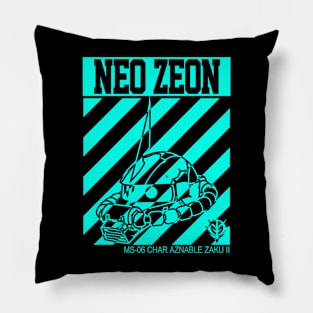 tiffany zaku Pillow