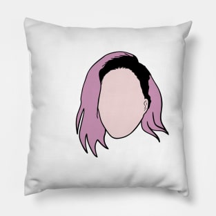Pink Hair Pillow