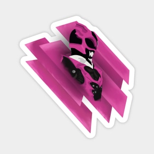 Pink Psycho Ranger Magnet