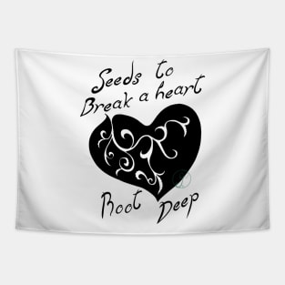 Pastel Goth seeds to break a heart BN version Tapestry