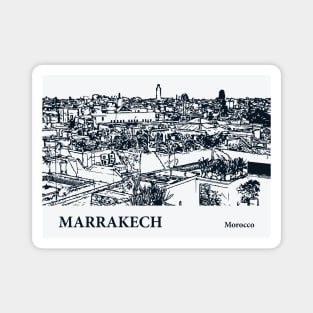 Marrakech - Morocco Magnet