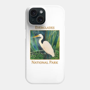 Everglades National Park, Great Egret Phone Case