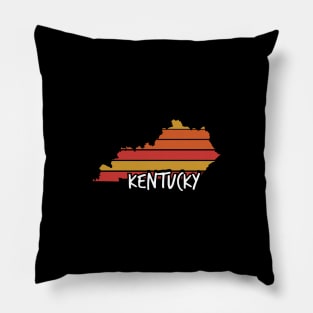 Kentucky Retro Eighties Style, Great Gift Souvenir design Pillow