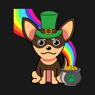 Cute chihuahua is a leprechaun T-Shirt