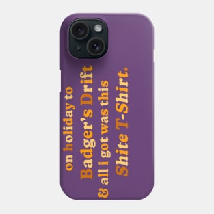 Badger's Drift Phone Case