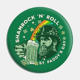 St Patricks Day Shamrock n Roll Pin