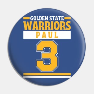 Golden State Warriors Paul 3 Limited Edition Pin