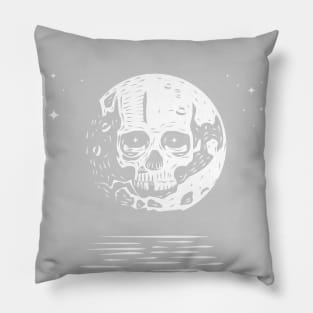 Skull Moon Pillow