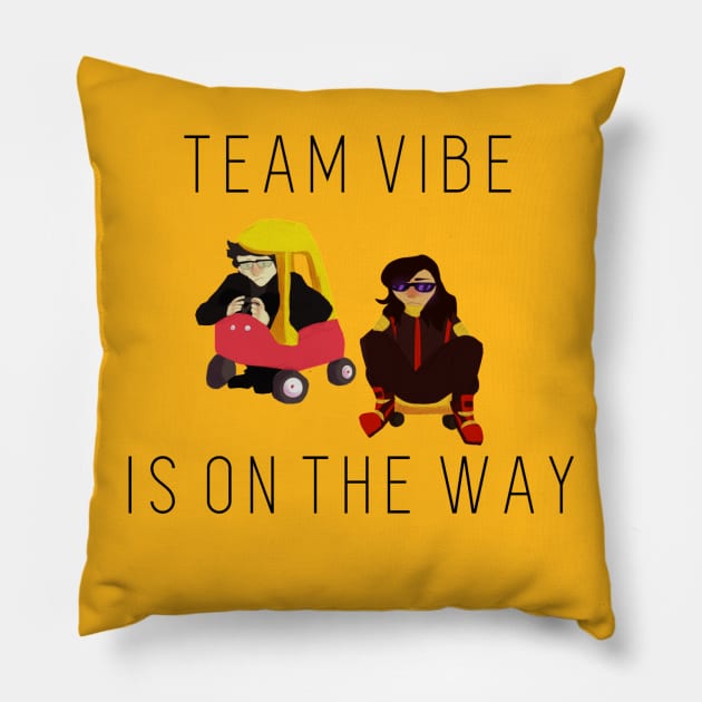 Team Vibe Pillow by oakclay