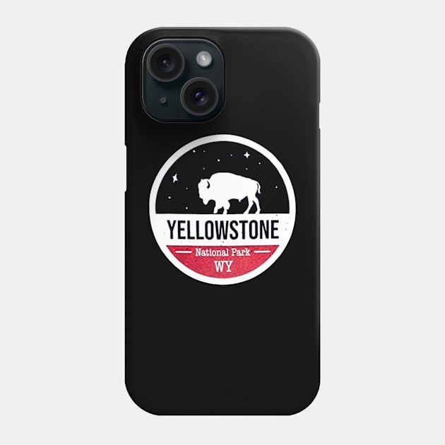 Vintage yellowstone national park Phone Case by Dariushu