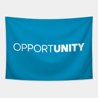 Unique Opportunity Logo Design Tapestry