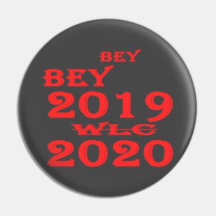 bye 2019 welcome 2020 Pin