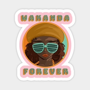 Wakanda forever (2) Magnet