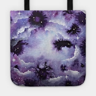 Purple Galaxy Tote