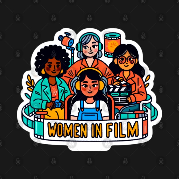 Support Women in Film - Cinematic Pioneers by PuckDesign