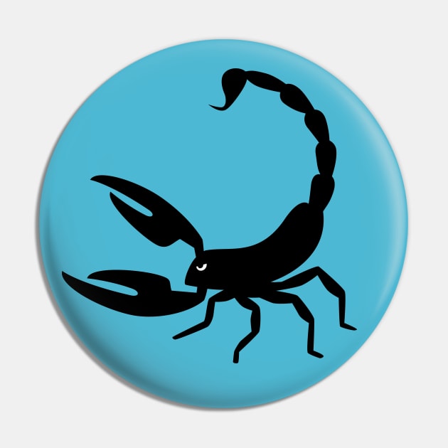 Angry Animals - Scorpion Pin by VrijFormaat