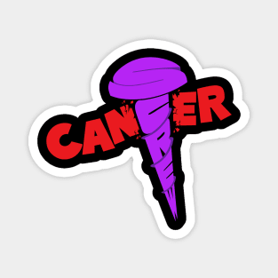 Screw Cancer Magnet