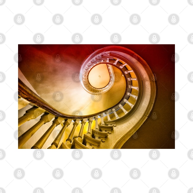 Circular Staircase 5 by Robert Alsop