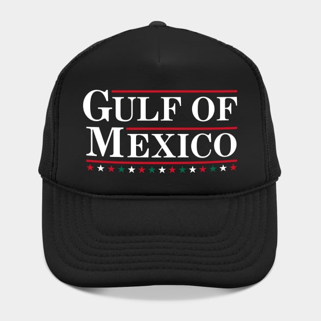 Discover Gulf Of Mexico - Resist - Anti Trump Hat - Democrat Gift - Embroidered Foam Trucker Hats