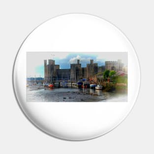 CAERNARFON CASTLE HARBOUR Pin