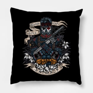 day of the Dead Patriot Pillow